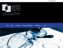 Tablet Screenshot of homeroptical.com